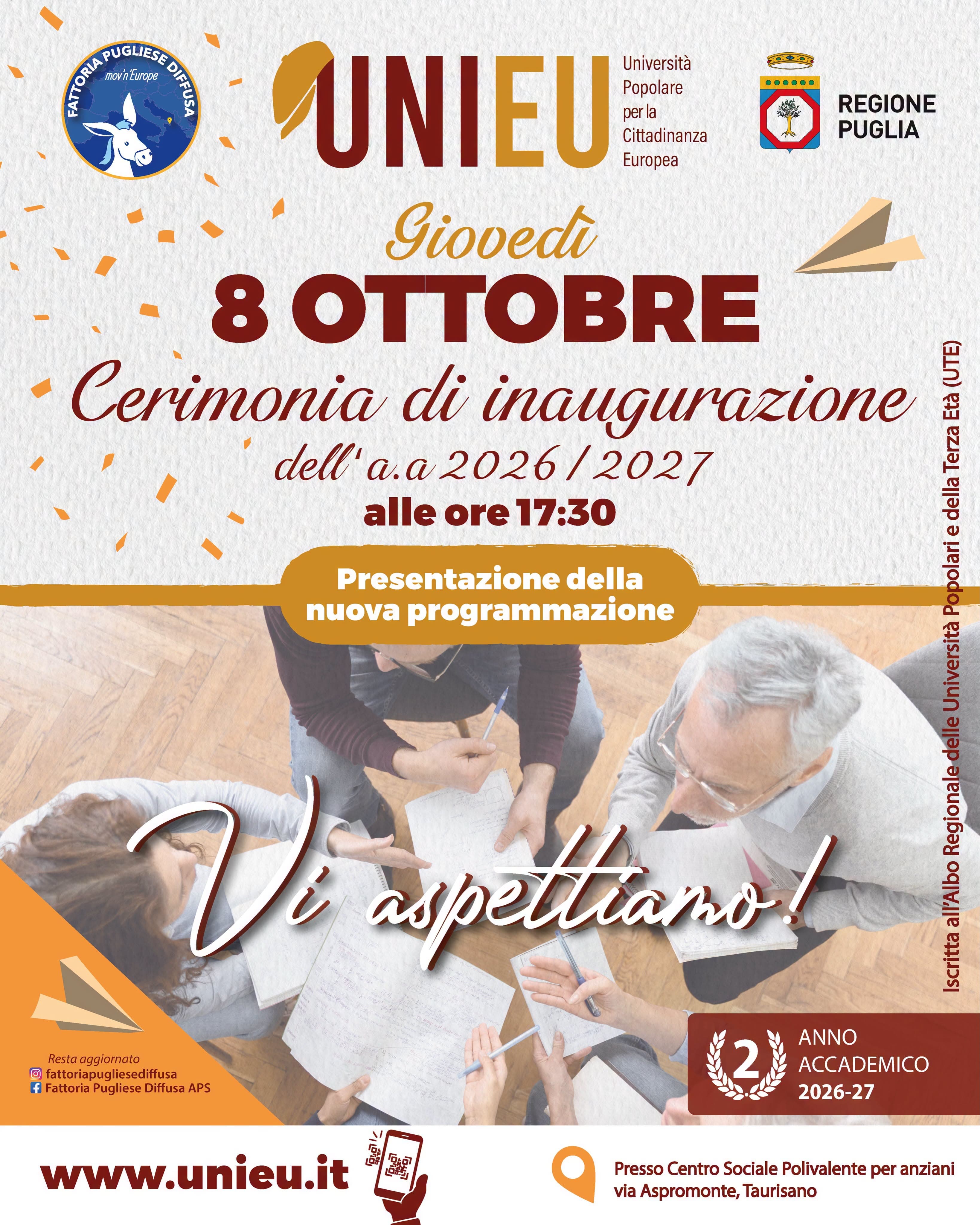 Inaugurazione anno accademico 26/27